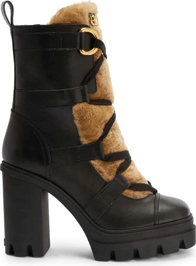 Leyre 110mm leather boots