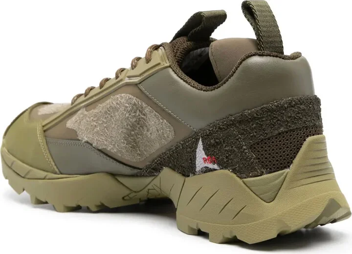 Lhakpa panelled lace-up sneakers - Image 3