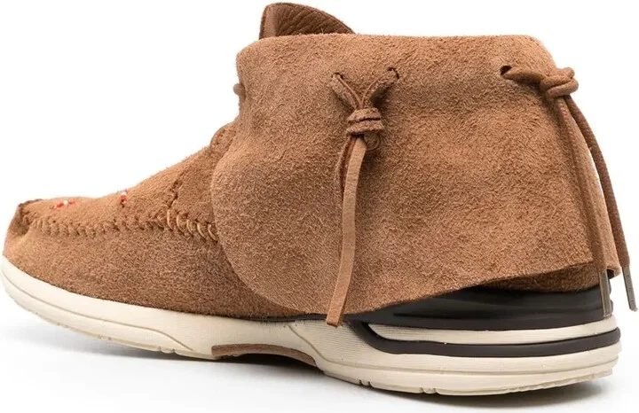 Lhamo Folk suede sneakers - Image 3