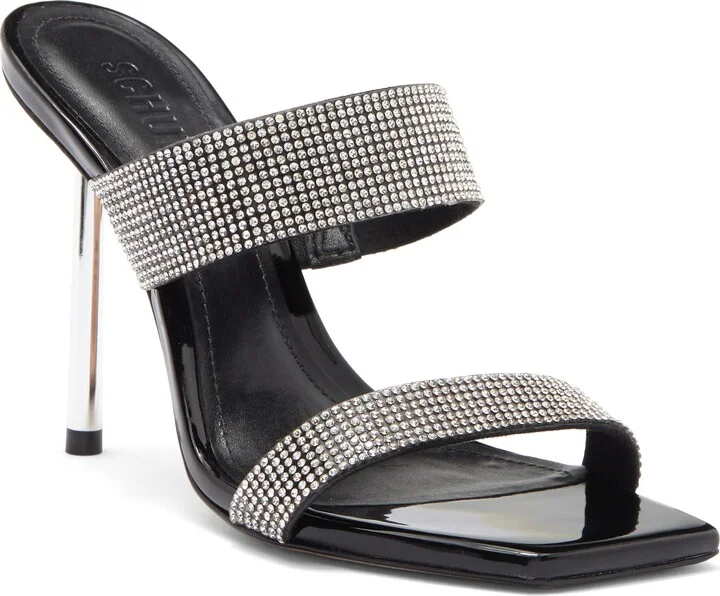 Liam Rhinestone Slide Sandal