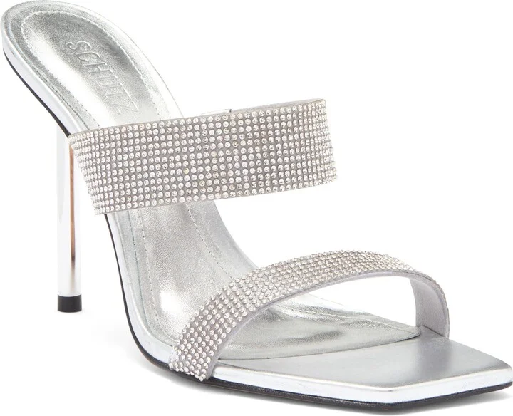 Liam Rhinestone Slide Sandal