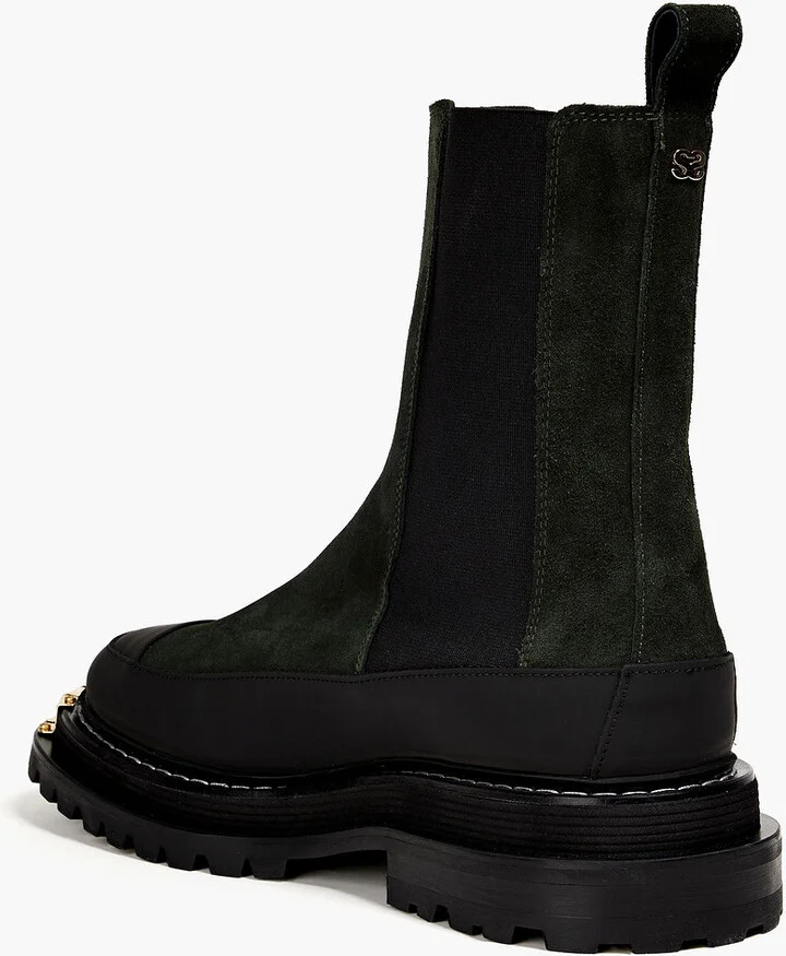 Liam suede and leather Chelsea boots - Image 3
