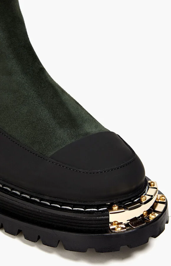 Liam suede and leather Chelsea boots - Image 4