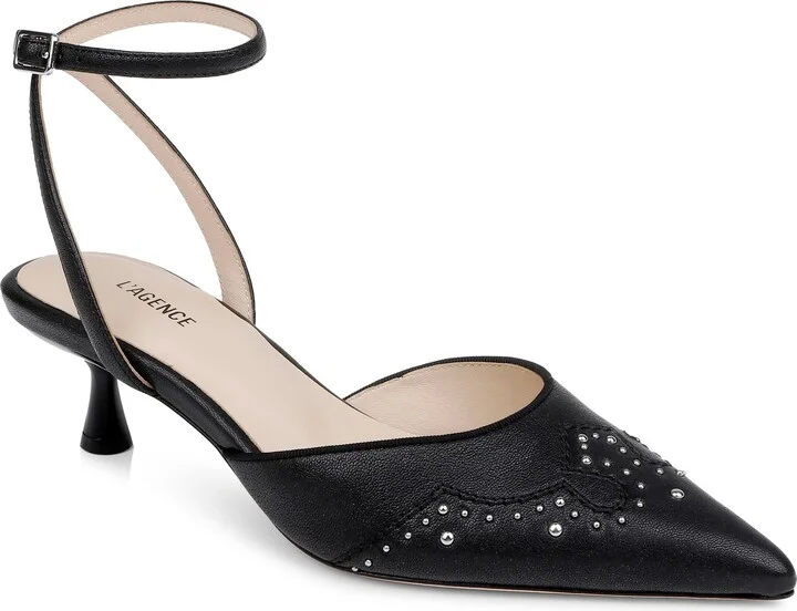 Liana Ankle Strap Pointed Toe Pump