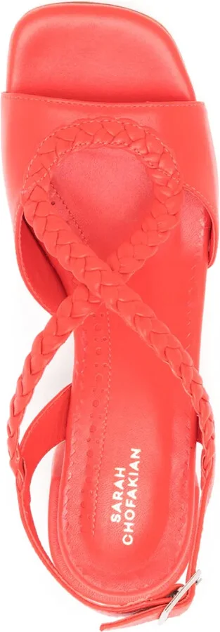 Liane 45mm braided slingback sandals - Image 4