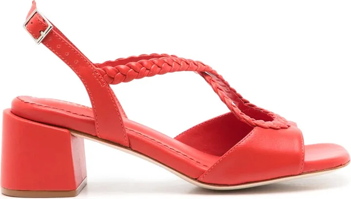 Liane 45mm braided slingback sandals