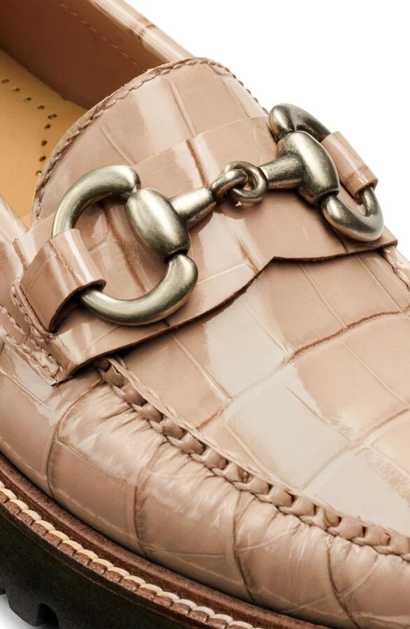 Lianna Croc Embossed Super Bit Weejuns® Penny Loafer - Image 9