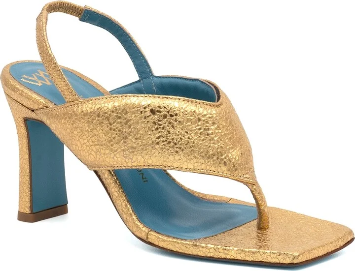 Libby Heel Thong Gold Nelly Orma - Image 3