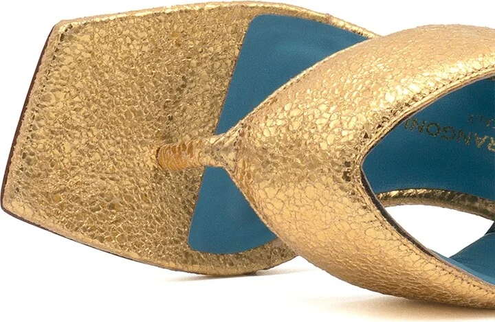 Libby Heel Thong Gold Nelly Orma - Image 4