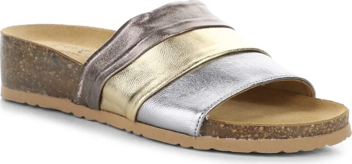 Libby Platform Wedge Slide Sandal