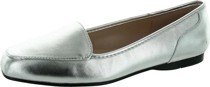 Liberty 3 Womens Faux Leather Slip On Loafers