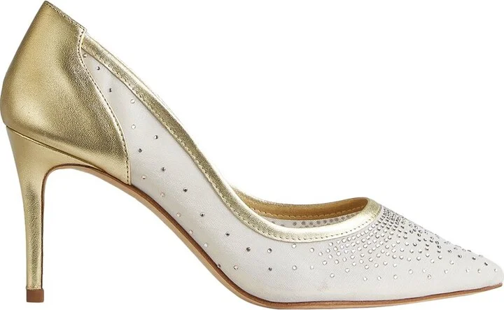 Liberty Leather-Trim Pump