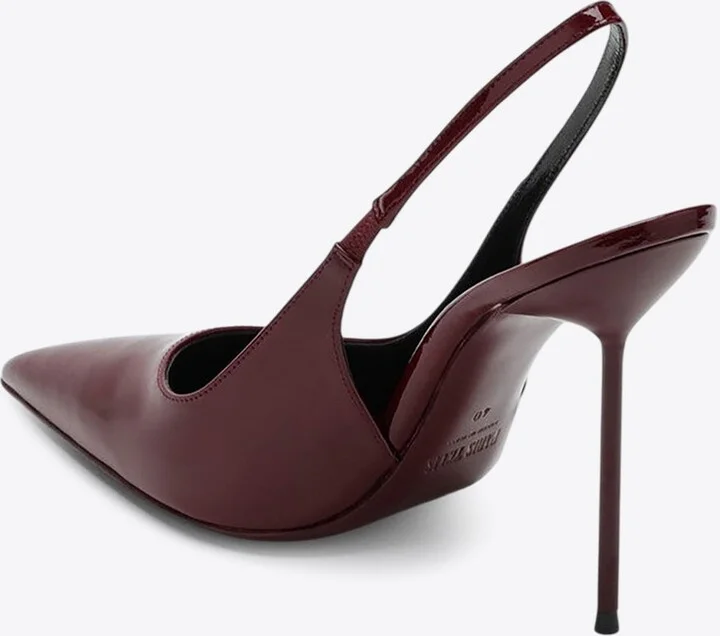 Lidia 105 Patent Leather Slingback Pumps - Image 2