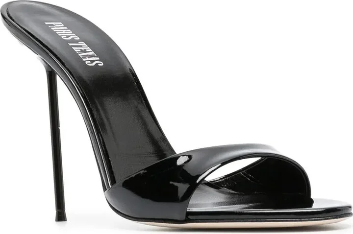 Lidia 105mm patent-leather sandals - Image 2