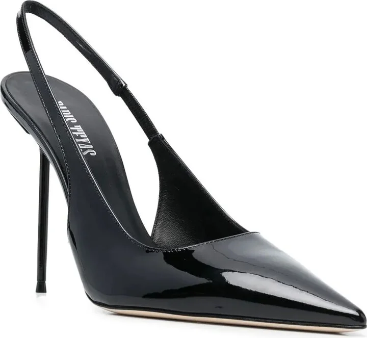Lidia 110mm patent-leather pumps - Image 2