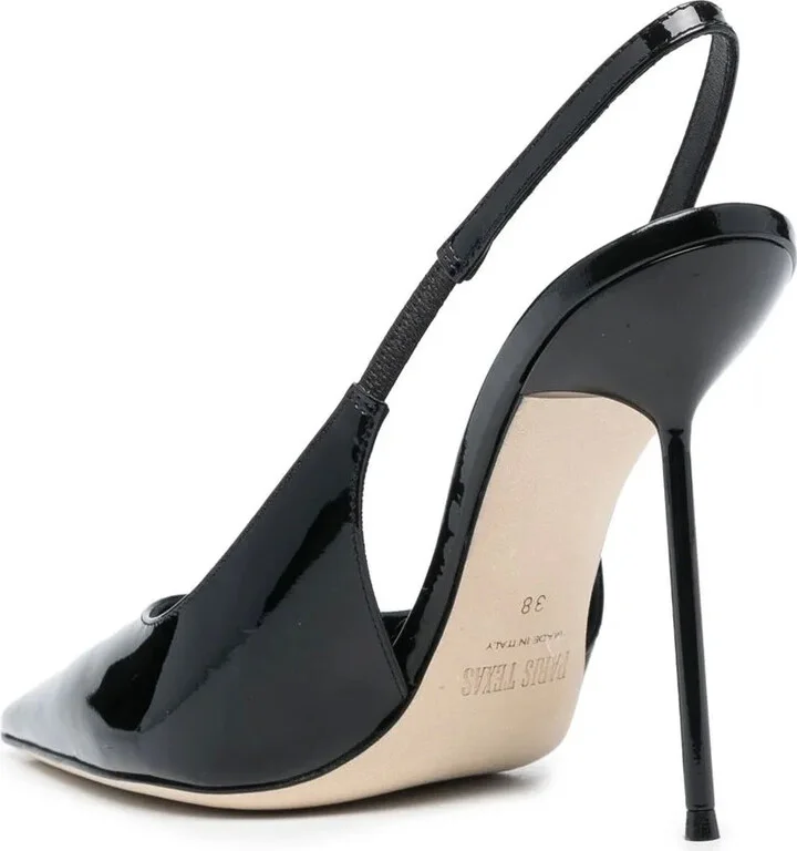 Lidia 110mm patent-leather pumps - Image 3