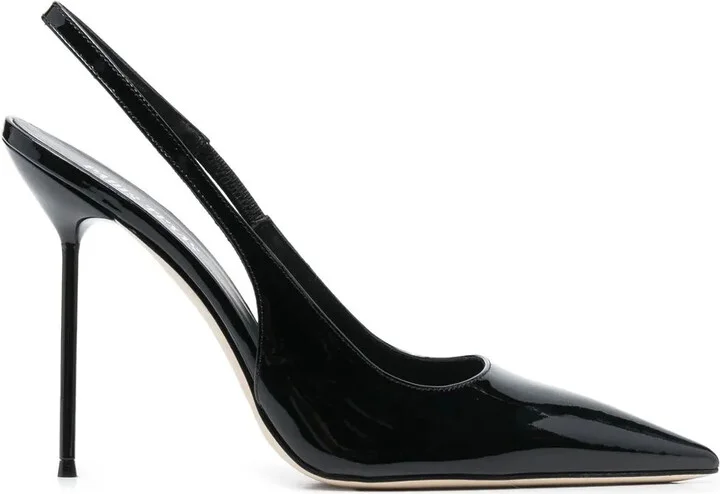 Lidia 110mm patent-leather pumps
