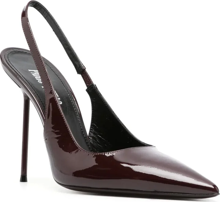 Lidia 115mm leather pumps - Image 2