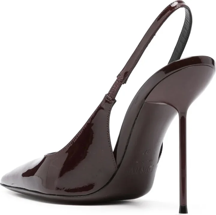 Lidia 115mm leather pumps - Image 3
