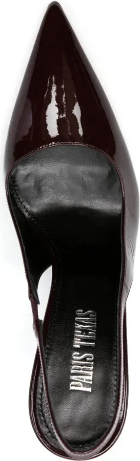 Lidia 115mm leather pumps - Image 4
