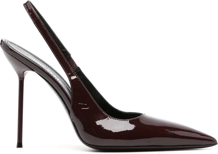 Lidia 115mm leather pumps