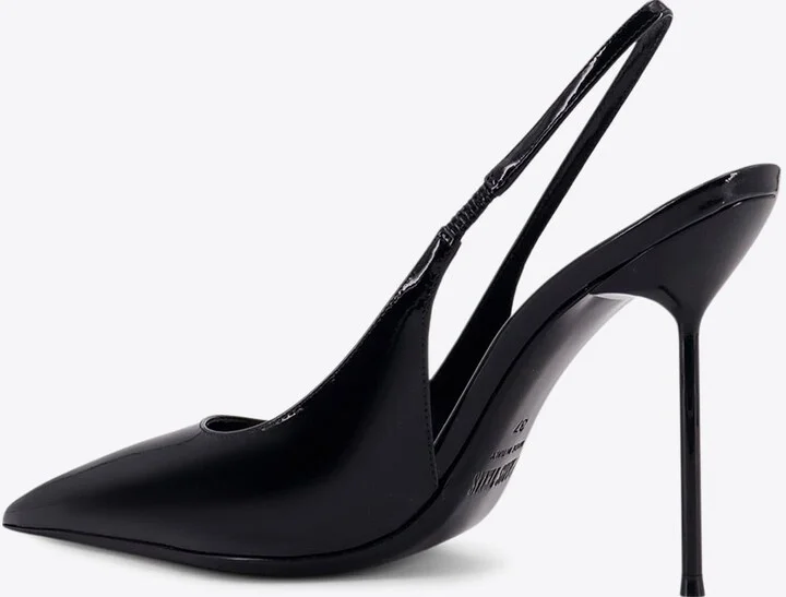 Lidia 120 Patent Leather Slingback Pumps - Image 2