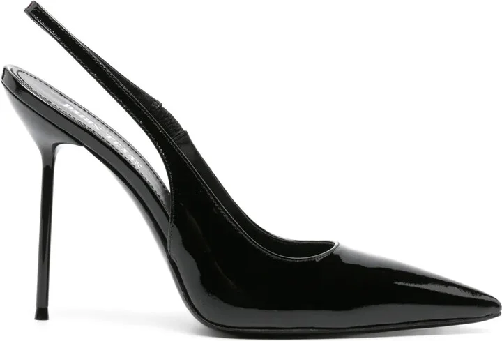 Lidia 120mm leather pumps