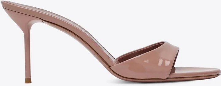 Lidia 70 Patent Leather Mules