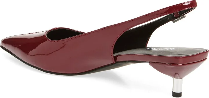 Lidia Slingback Kitten Heel Pump - Image 8