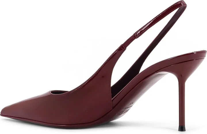 Lidia Slingback Patent Leather Pumps - Image 3