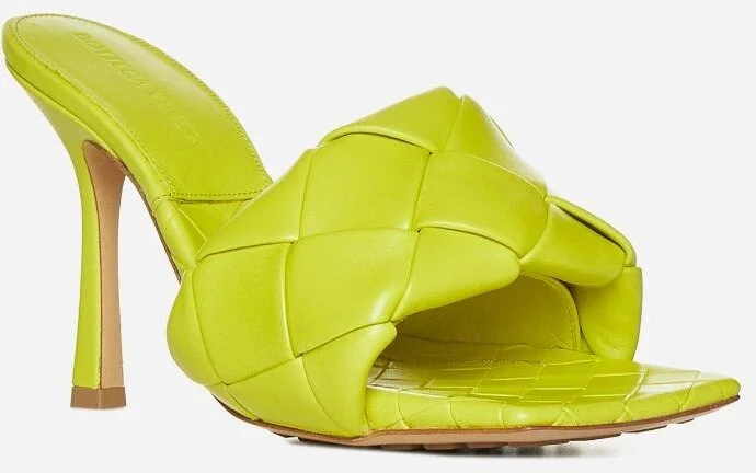 Lido Intrecciato Leather Sandals - Image 2
