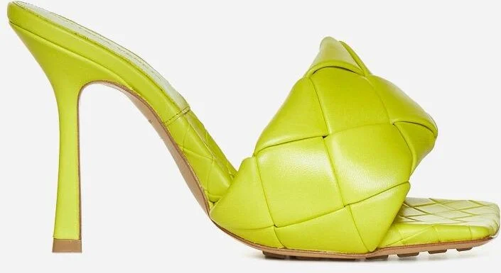 Lido Intrecciato Leather Sandals