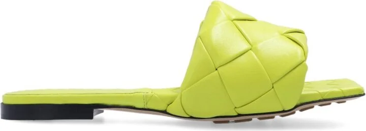 Lido Leather Slides