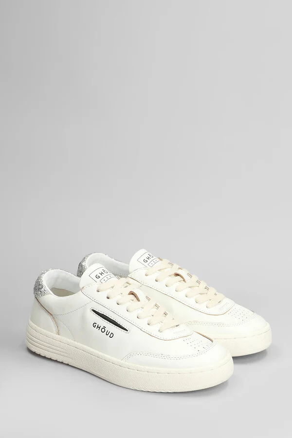Lido Low Sneakers In White Leather - Image 2