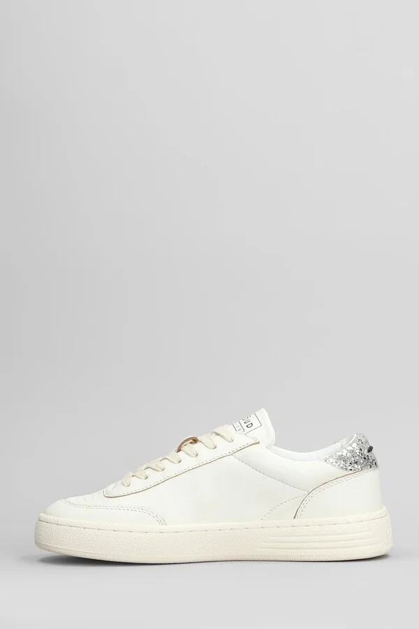 Lido Low Sneakers In White Leather - Image 3