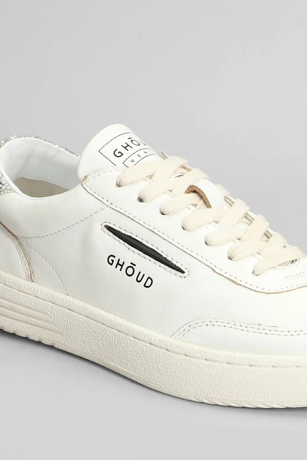 Lido Low Sneakers In White Leather - Image 5
