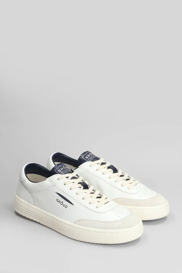 Lido Low Sneakers In White Leather - Image 2