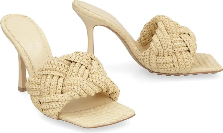 Lido Raffia Mules - Image 3