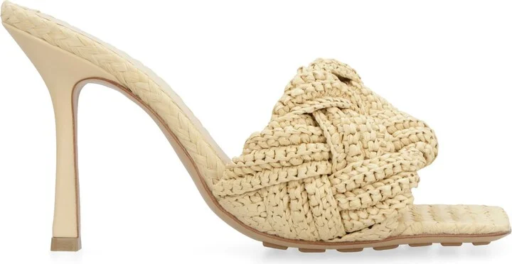 Lido Raffia Mules
