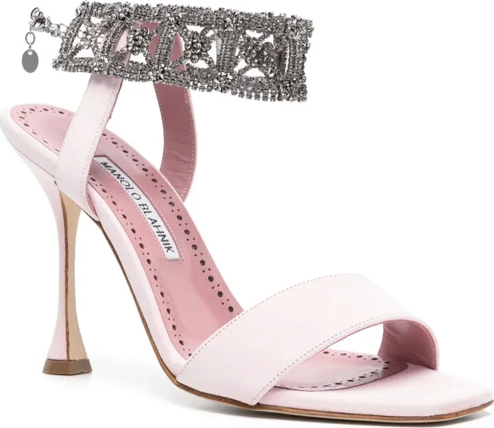 Lierasan 105mm suede sandals - Image 2