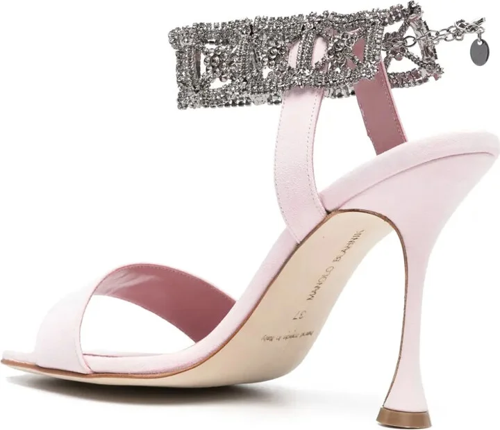 Lierasan 105mm suede sandals - Image 3