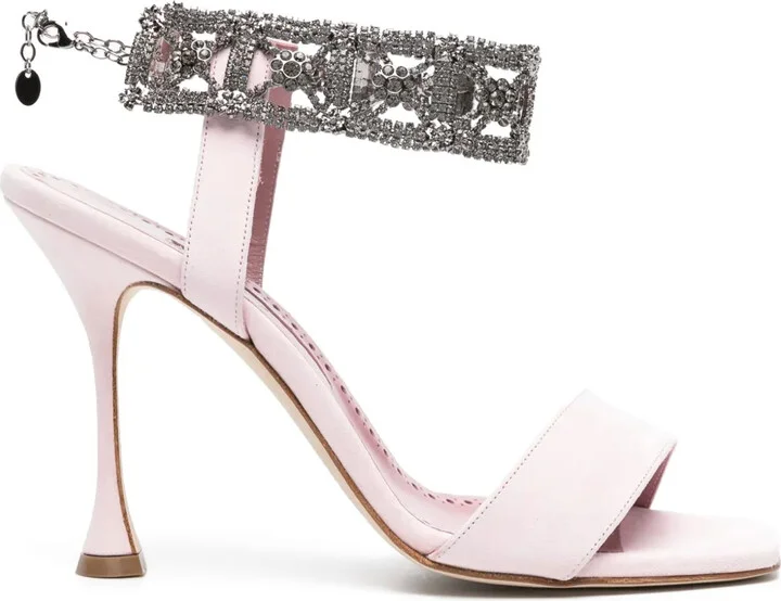 Lierasan 105mm suede sandals
