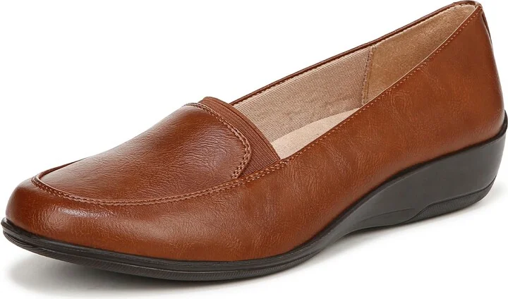 Life Stride Womens Ida Loafer Walnut Brown 8 M