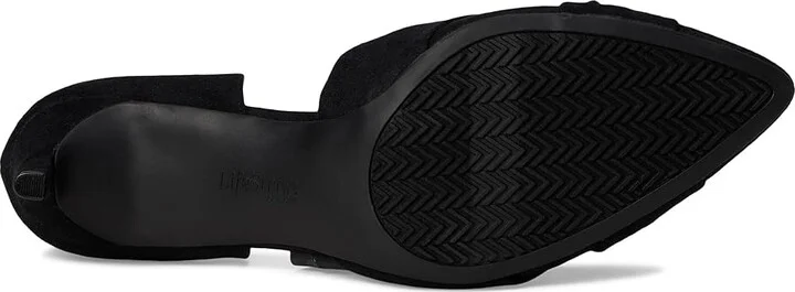 LifeStride Abby High Women's Heels Black Fabric : 10 M (B), Leather/Rubber - Image 3