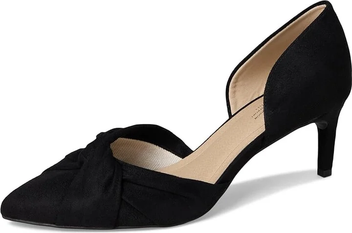LifeStride Abby High Women's Heels Black Fabric : 10 M (B), Leather/Rubber - Image 5