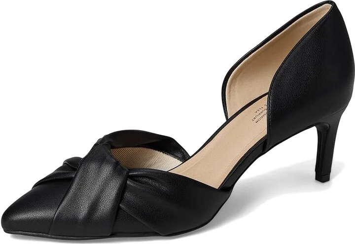 LifeStride Abby High Women's Heels Black Faux Leather : 7.5 W (C), Leather/Rubber - Image 5