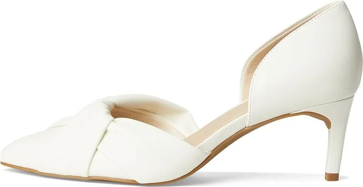 LifeStride Abby High Women's Heels Bright white Faux Leather : 9 W (C), Leather/Rubber - Image 6