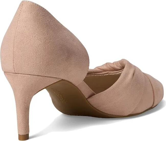 LifeStride Abby High Women's Heels True Blush Fabric : 10 W (C), Leather/Rubber - Image 4