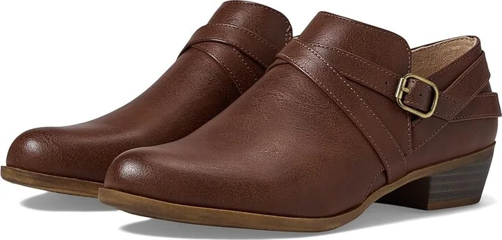 LifeStride Adley Women's Boots Chestnut : 9 W (C), Synthetic