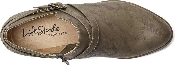 LifeStride Adley Women's Boots Taupe : 9.5 W (C), Synthetic - Image 3